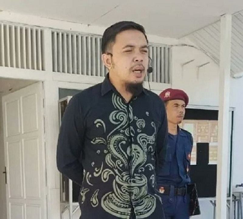 Kasat Reskrim Polres Sambas, AKP Rahmad Kartono.