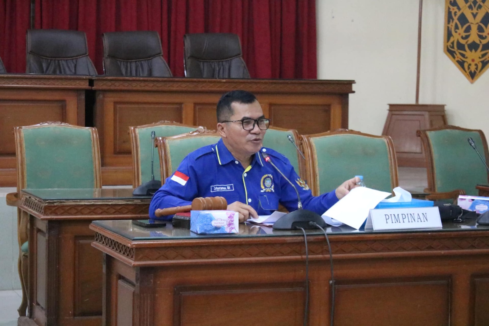 Cahyantus, Wakil Ketua Bapemperda DPRD Landak.