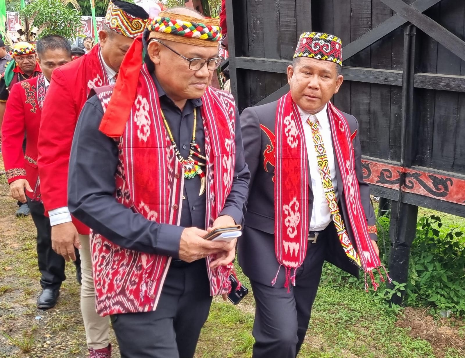 MOMENTUM : Gawai Dayak bisa menjadi momentum yang fundamental dalam meningkatkan persatuan dan kesatuan.