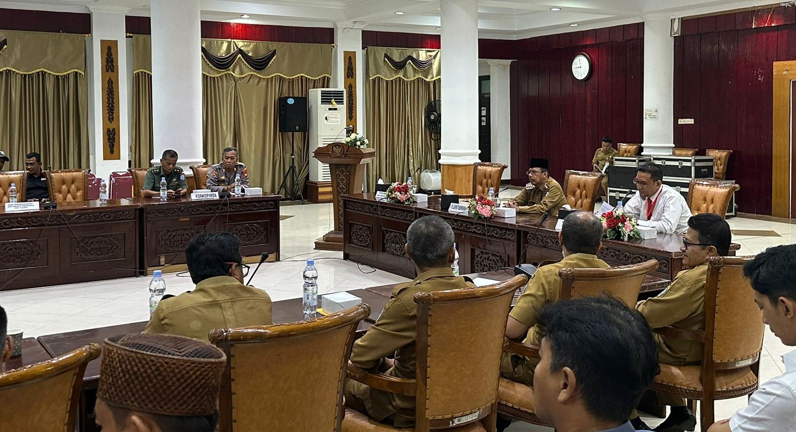 FGD: Suasana FGD RTLH di Kantor Bupati Mempawah.