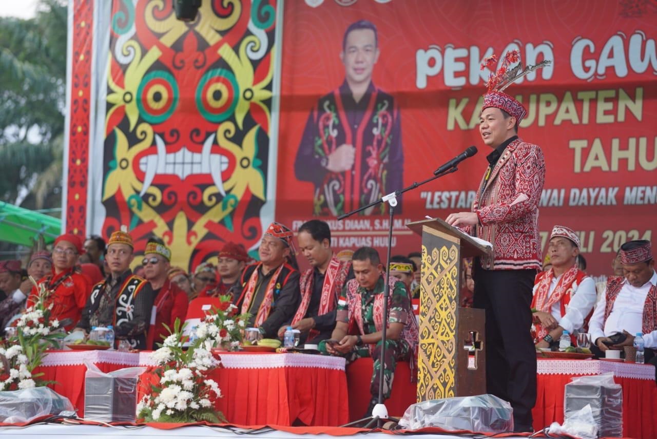 PGD : Bupati Kapuas Hulu saat membuka PGD&nbsp; ke III Kapuas Hulu tahun 2024.