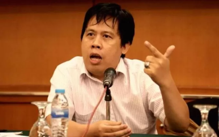 Direktur Centre for Budget Analysis (CBA) Jakarta, Uchok Sky Khadafi.