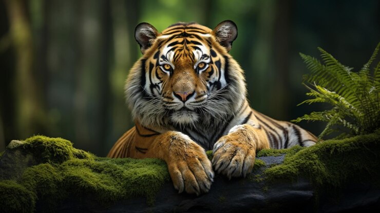Ilustrasi harimau.