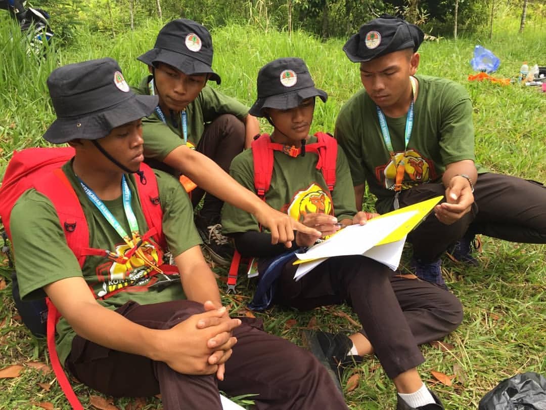 Kegiatan jelajah alam dalam Pramuka. PONTIANAKPOST/instagram @gerakanpramuka