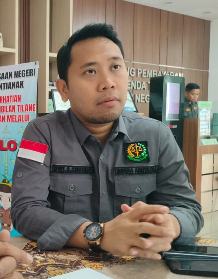 Kasi Intel Kejari Pontianak Dwi Setiawan Kusomo. (ISTIMEWA)