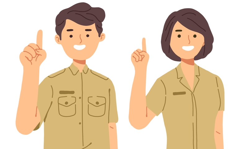 Iluistrasi CPNS. (FREEPIK)