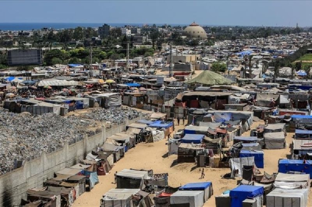 Kamp pengungsi Palestina di Jalur Gaza. (ANTARA/Anadolu/PY)