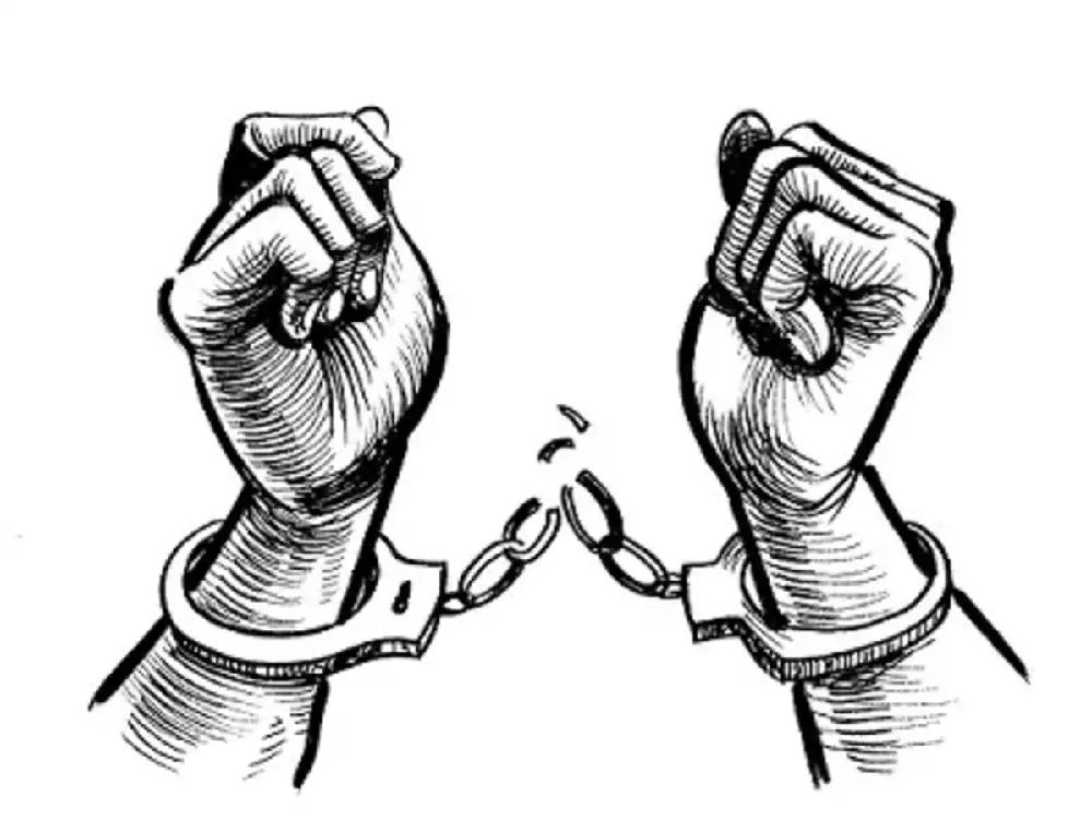 Ilustrasi perbudakan.