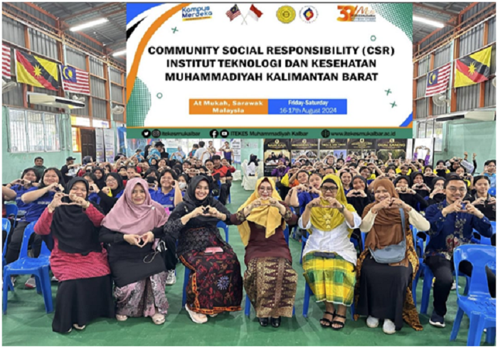 EDUKASI: Edukasi kesehatan wanita dan sharing budaya Indonesia.