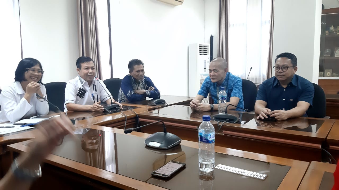 Adkasi : Unsur pimpinan DPRD Kabupaten Sambas saat hadiri Rapimnas Adkasi