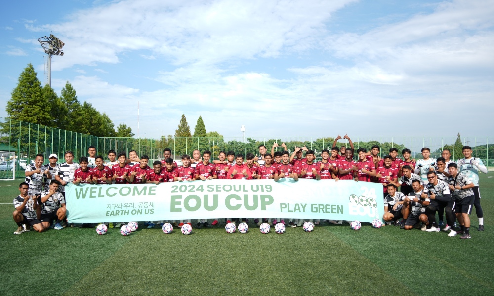 Pemain Timnas Indonesia U-20 ketika pemusatan latihan di Korea Selatan. (pssi.org)