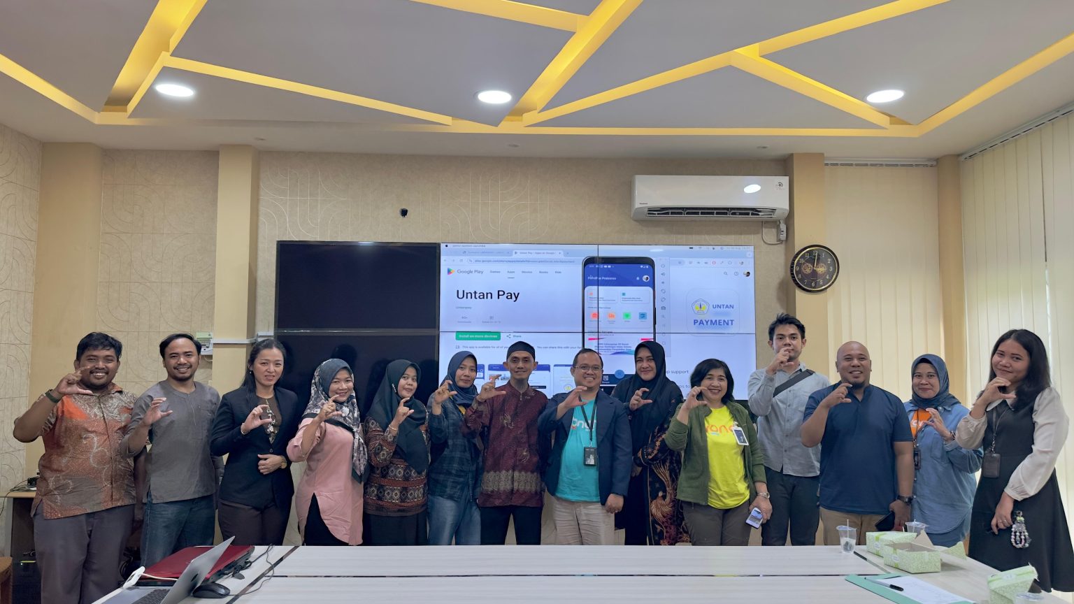 Untan melaksanakan Soft Launching aplikasi UNTANPAY.