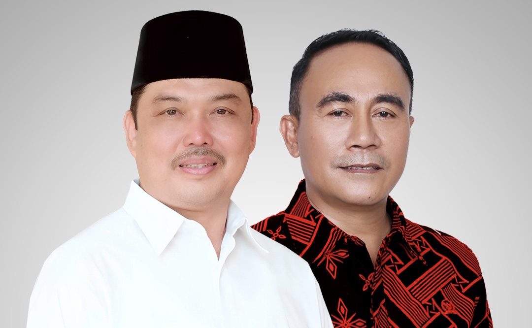 Pasangan bakal calon Gubernur dan Wakil Gubernur, Ria Norsan dan Krisantus Kurniawan.