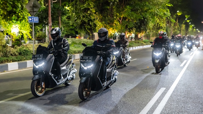 Perjalanan touring jarak jauh NMAX Tour Boemi Nusantara.