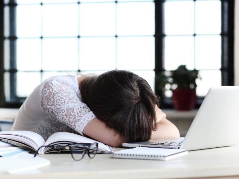 Ilustrasi stress berlebihan.(FREEPIK)