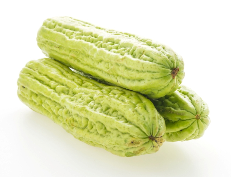 Ilustrasi sayur pare yang memiliki khasiat bagi kesehatan.(FREEPIK)