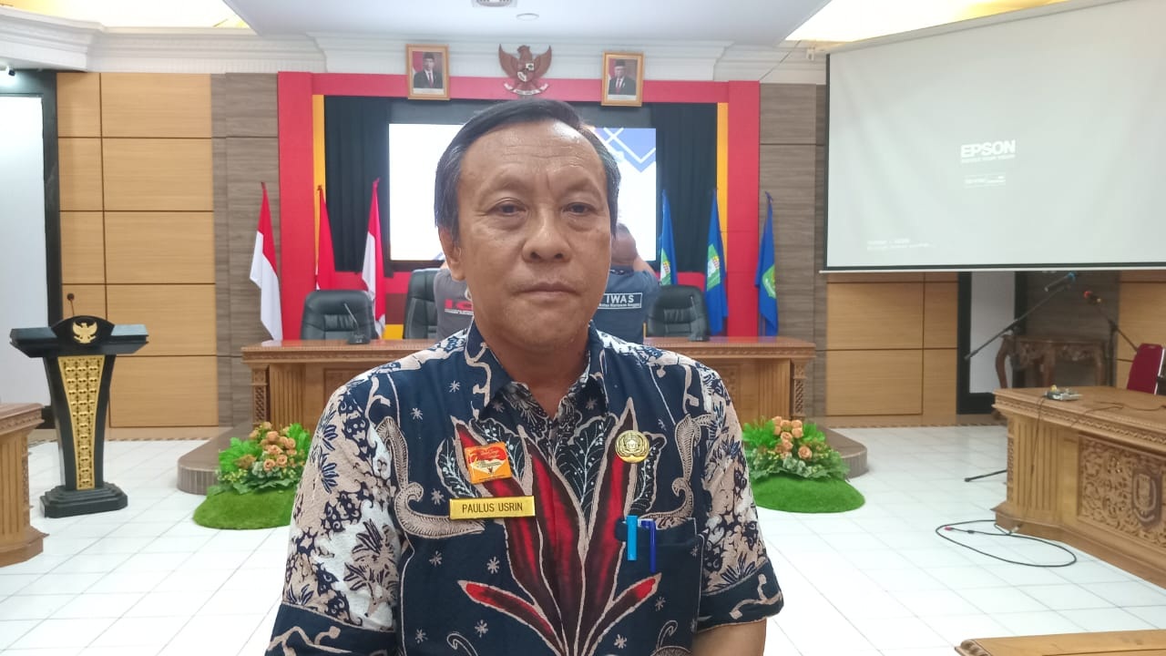 Asisten II Bidang Perekonomian dan Pembangunan Setda Kabupaten Sanggau, Paulus Usrin