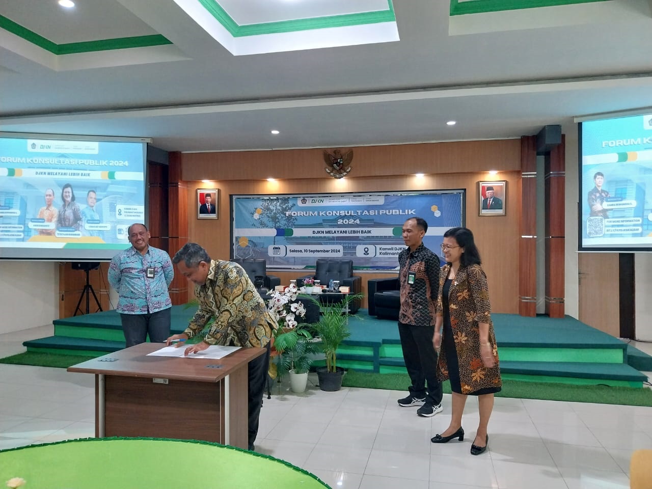 SINERGI: Kegiatan Forum Konsultasi Publik yang digelar oleh DJKN Kalimantan Barat merupakan bentuk sinergi dengan stakeholder terkait.&nbsp;