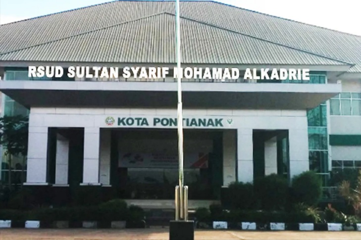 Rumah Sakit Umum Daerah Sultan Syarif Mohamad Alkadrie (SSMA) Kota Pontianak.