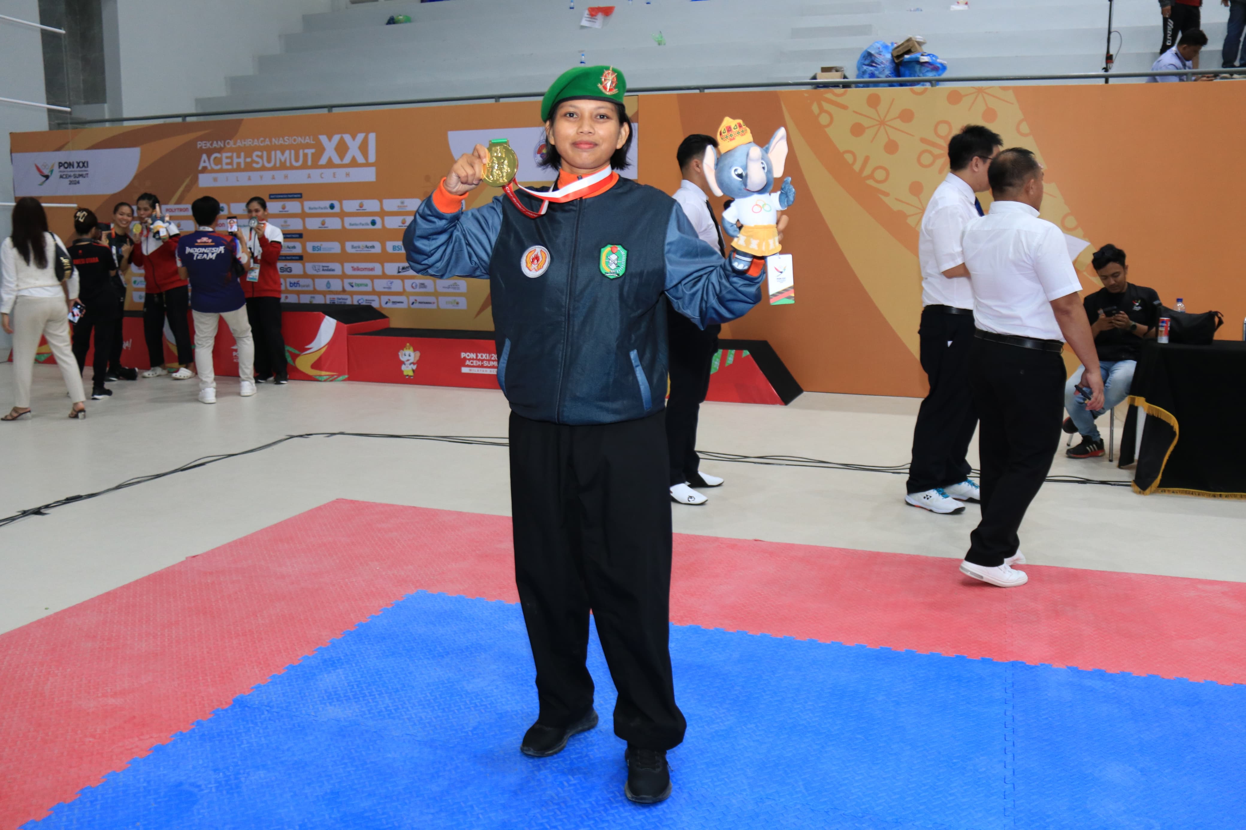 ATLET: Devi, atlet Hapkido peraih emas PON Aceh-Sumut. (ISTIMEWA)