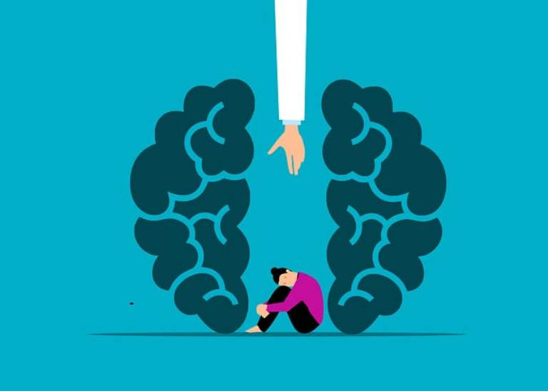 Ilustrasi kesehatan mental. (FREEPIK)