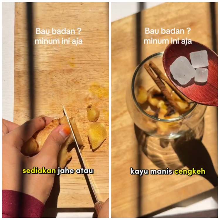 Tangkapan layar video Tiktok @Raudhah16.