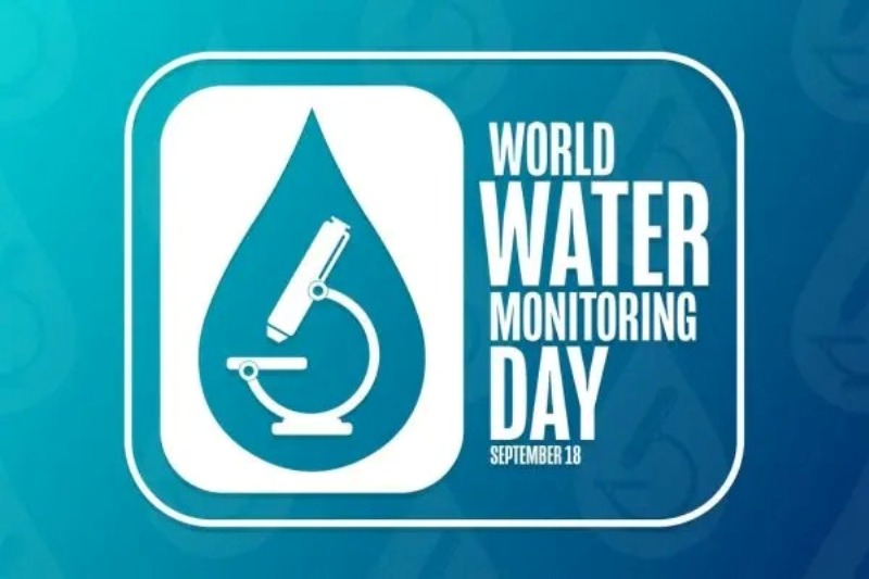 Logo World Water Monitoring Day.