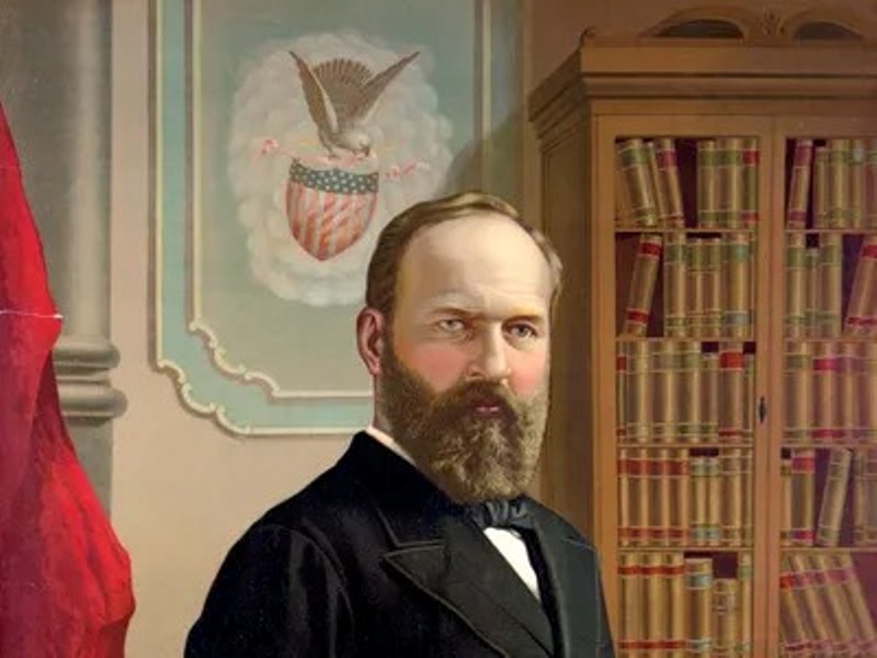 James A. Garfield.