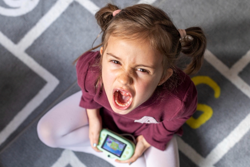 ilustrasi anak tantrum. (FREEPIK)