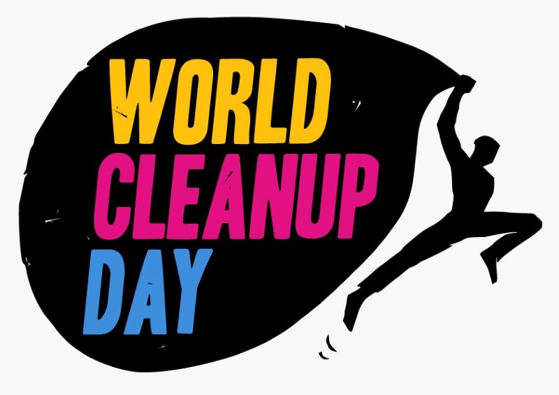 Logo World Clean Up Day.