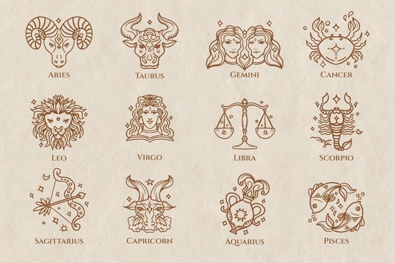 Ilustrasi zodiak. (FREEPIK)