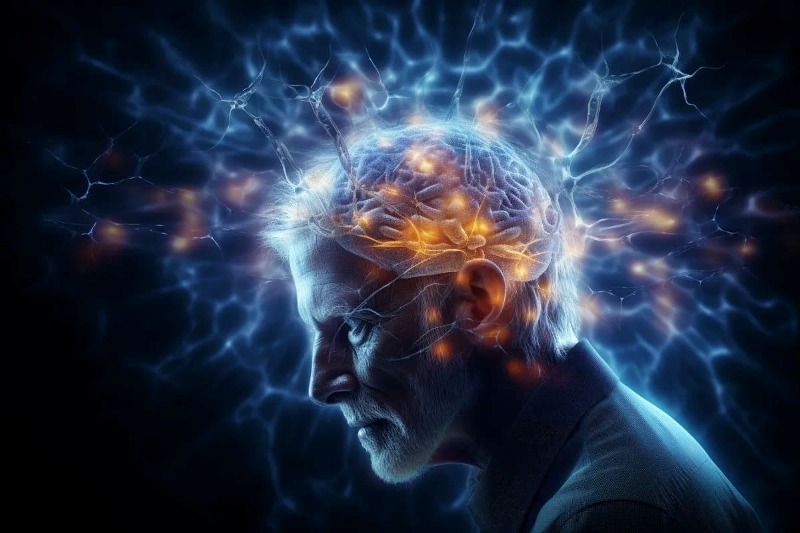 Ilustrasi Alzheimer.