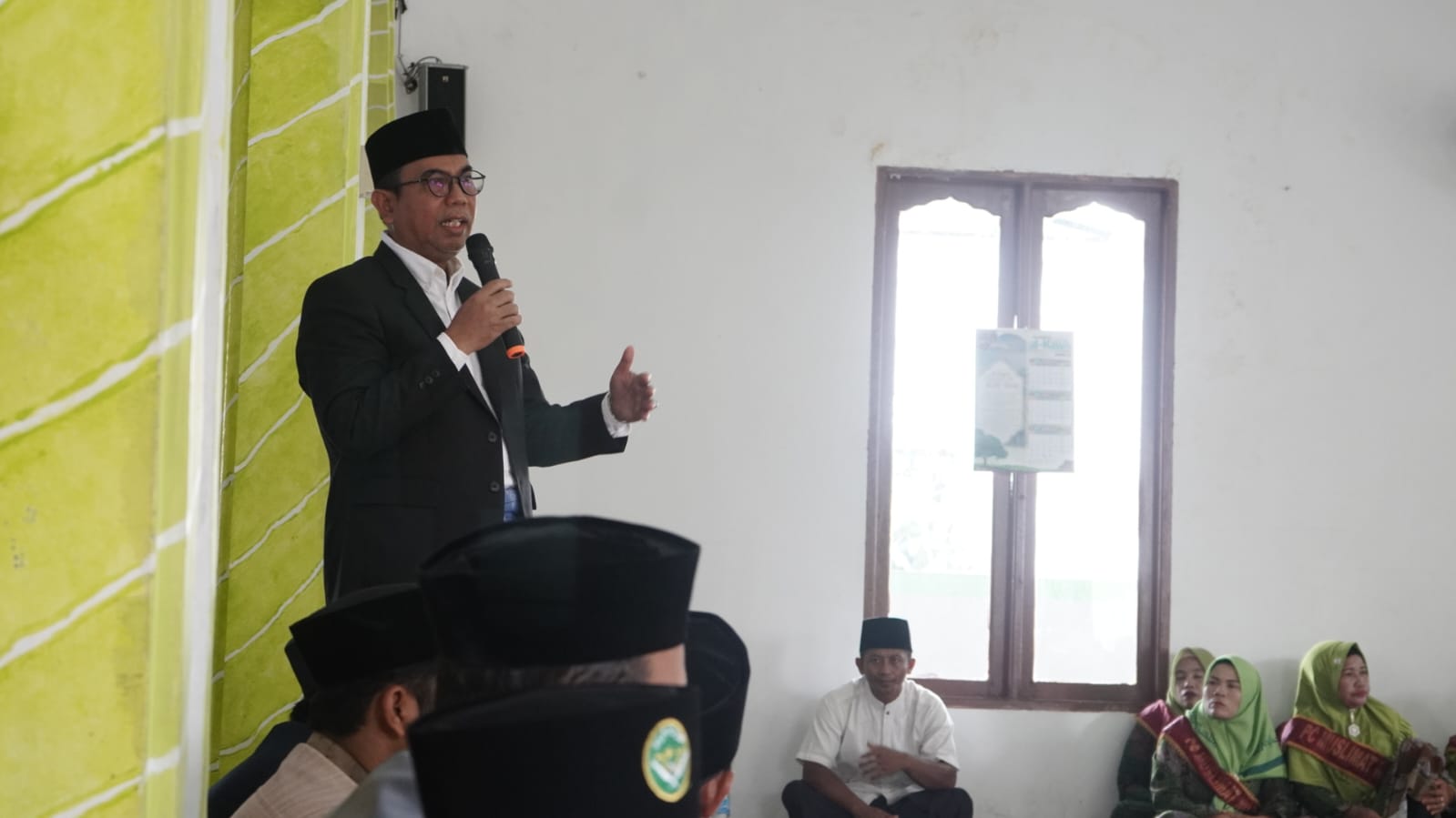 MAULID NABI: Peringatan Maulid Nabi Muhammad SAW di Masjid Alhidayah, Desa Setegar, dihadiri Penjabat Bupati Kayong Utara, Alfian.