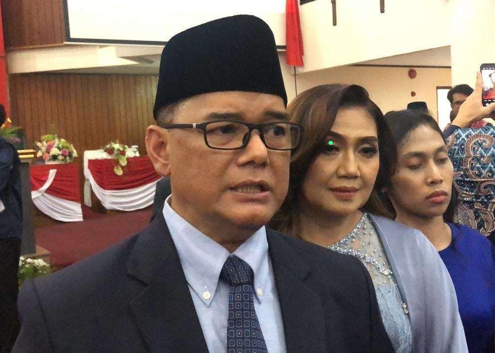 Anggota DPRD Provinsi Kalimantan Barat 2024-2029, Zulfydar Zaidar Mochtar Ketika menghadiri Paripurna Pelantikan anggota DPRD Kalbar 2024-2029.
