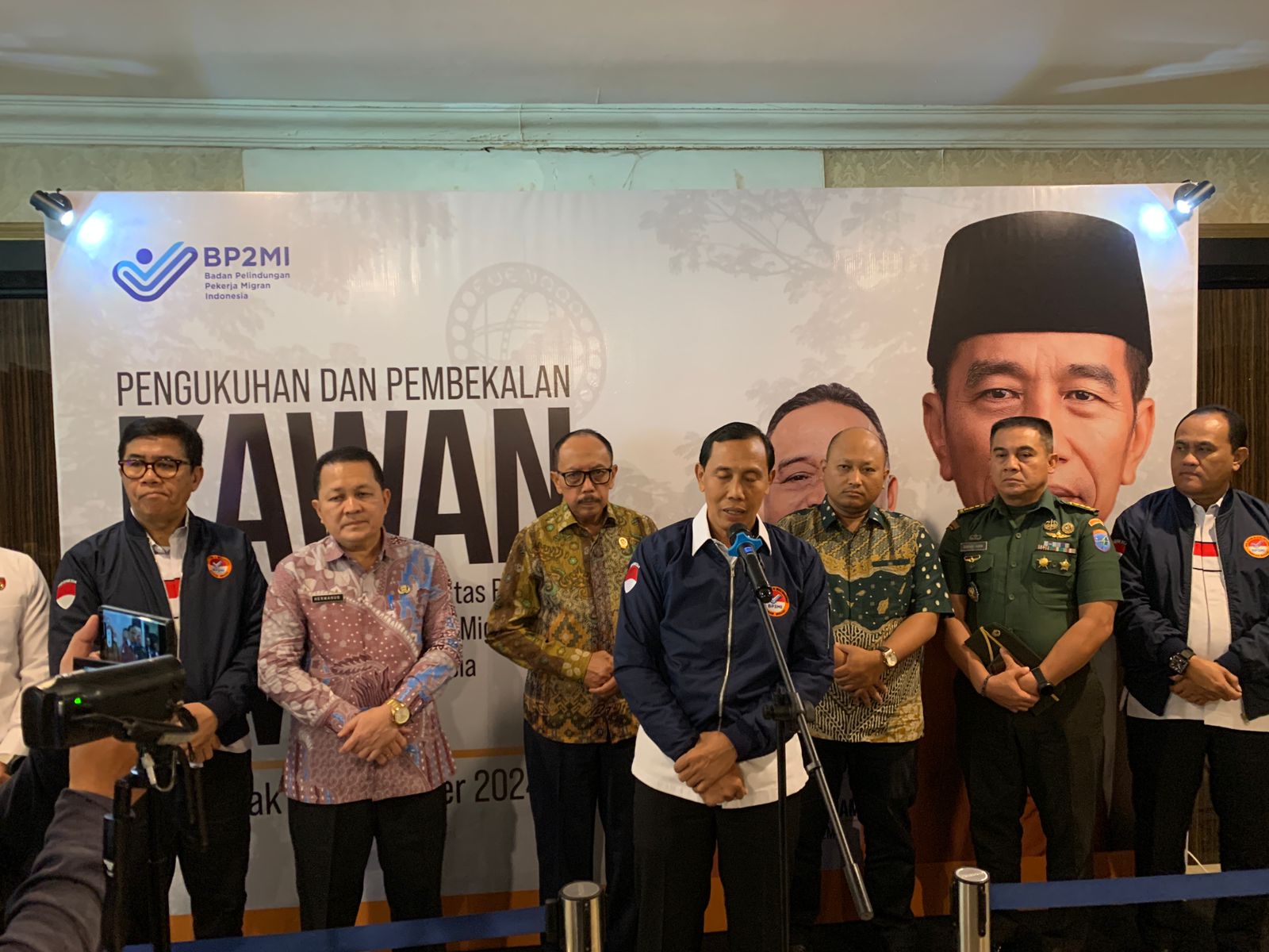 BP2MI saat peresmian Komunitas Relawan Pekerja Migran Indonesia (Kawan PMI) diwilayah Provinsi Kalimantan Barat (Kalbar).