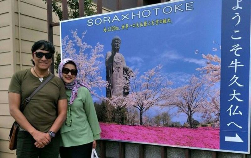 Marissa Haque dan Ikang Fawzi.