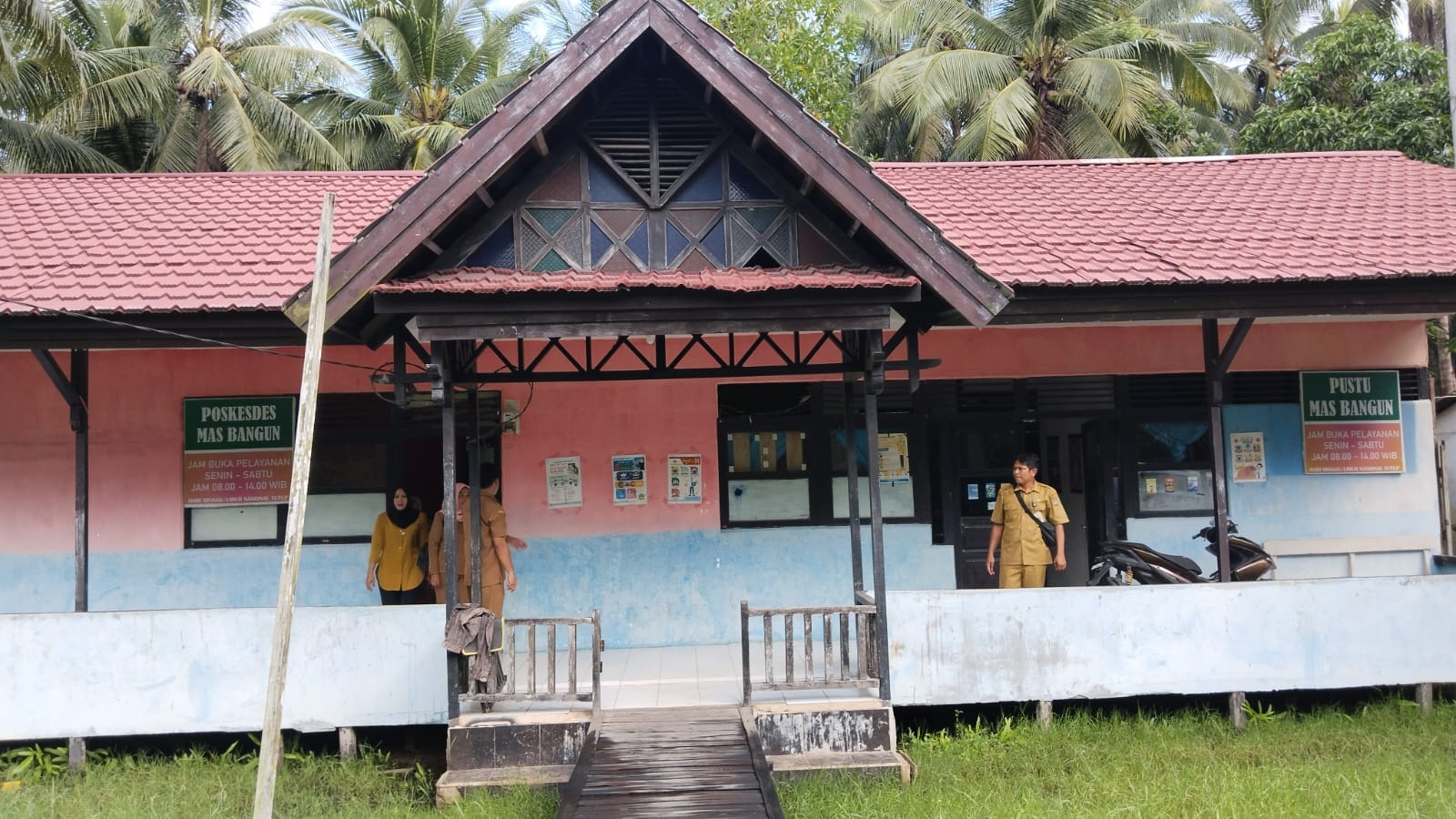 PUSTU: Salah satu Puskesmas Pembantu (Pustu) di Kabupaten Kayong Utara.