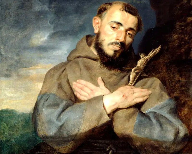 Santo Fransiskus dari Assisi.