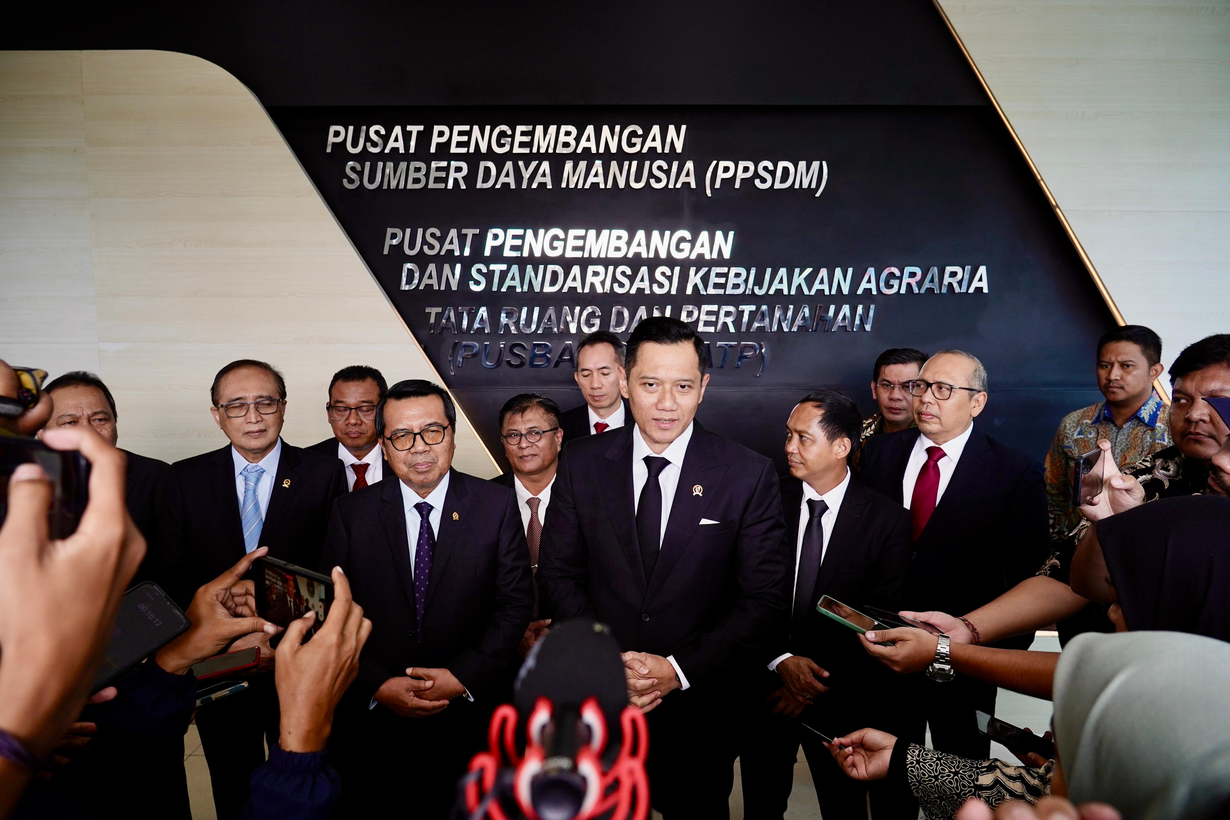Agus harimuti Yudhoyono, Menteri ATR/BPN.