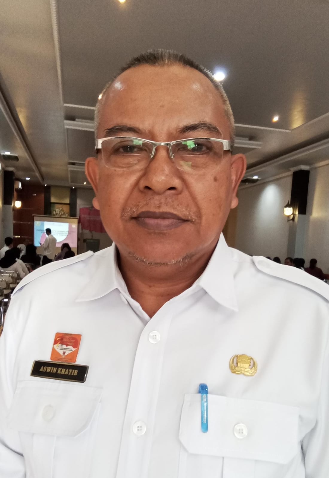 Penjabat Sekretaris Daerah (Pj Sekda) Kabupaten Sanggau, Aswin Khatib.