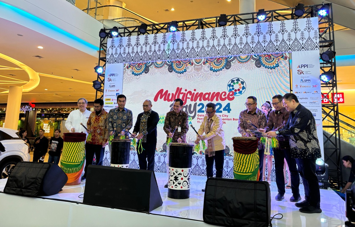Multifinance Day tahun 2024 Asosiasi Perusahaan Pembiayaan Indonesia (APPI) resmi digelar di GAIA Mall, Pontianak, Kalbar, Jumat (11/10).