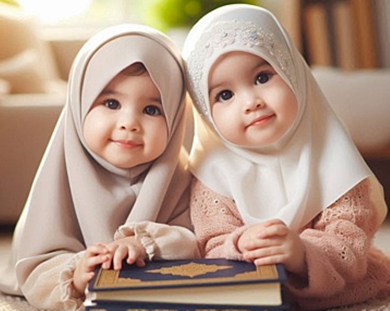 Ilustrasi anak perempuan.