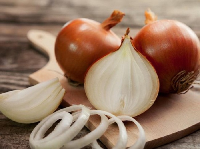 Ilustrasi Bawang Bombay.