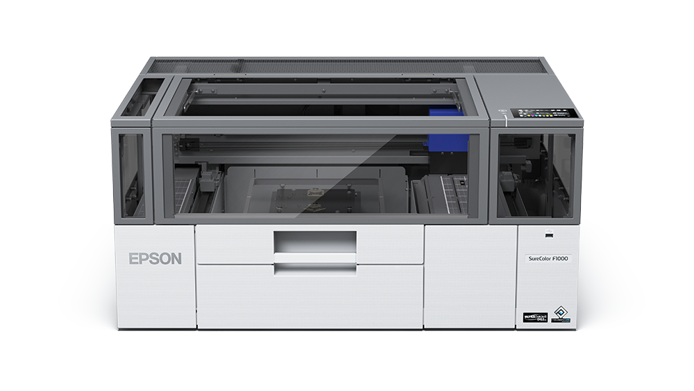 Epson SureColor SC-F1030 Direct-to Garment Printer.