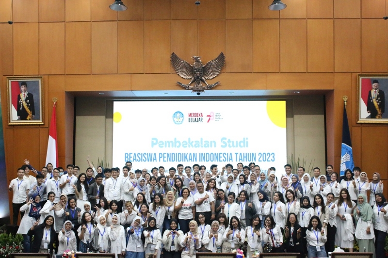 Ilustrasi beasiswa pendidikan Indonesia.