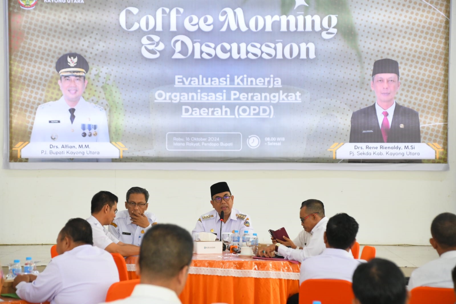 KINERJA OPD: Coffee Morning dan Discussion Kinerja Organisasi Perangkat Daerah (OPD) Kabupaten Kayong Utara.