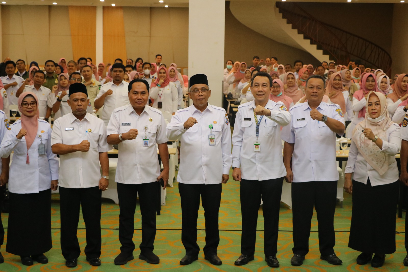 BIMTEK: Sekretaris Daerah Kota Pontianak Amirullah saat membuka Bimtek Pengelolaan Barang Daerah.