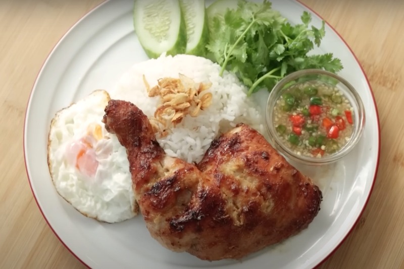 Ayam Panggang Serai Ala Vietnam.