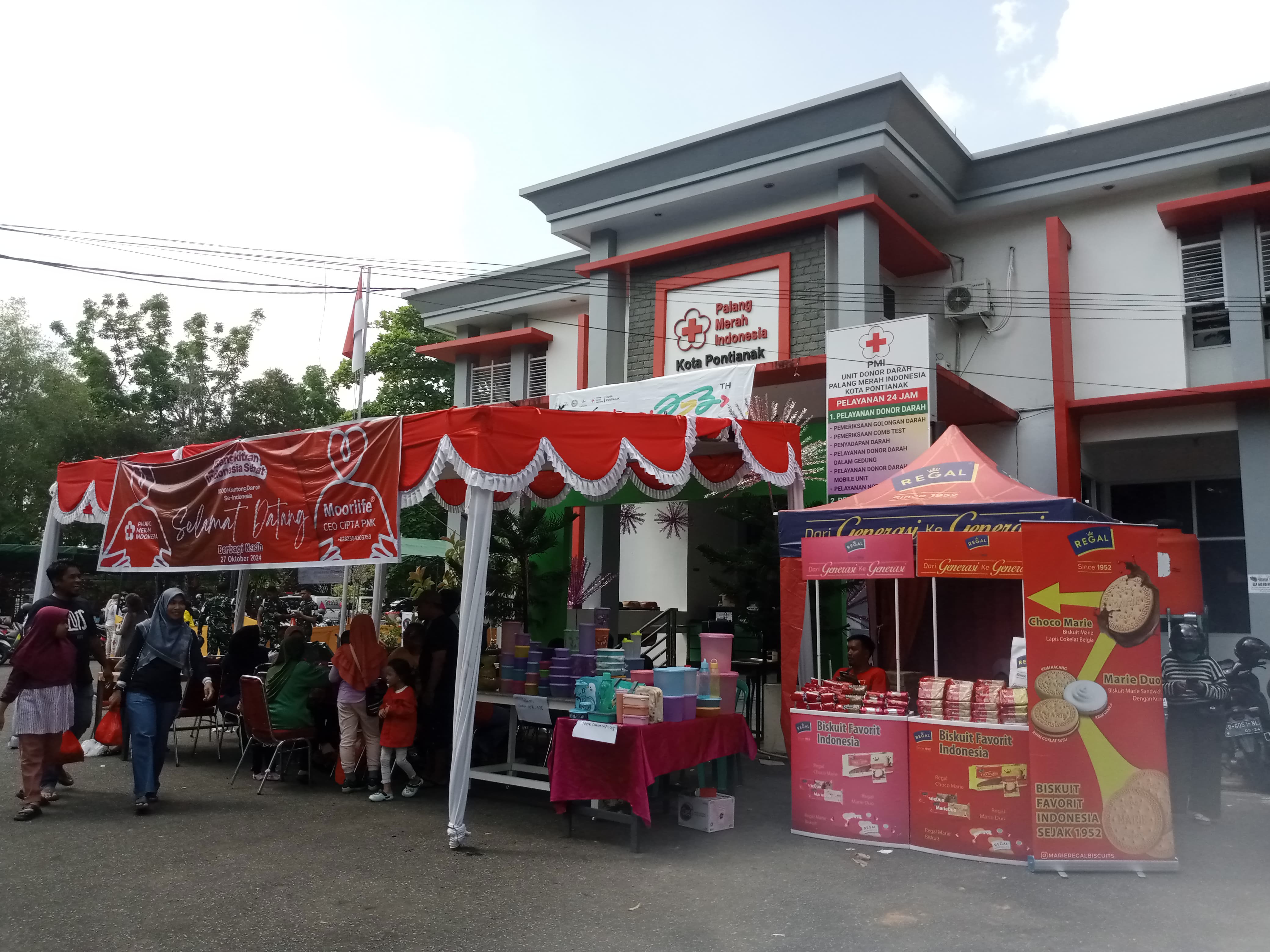PNM bekerja sama dengan Palang Merah Indonesia (PMI) untuk menyelenggarakan kegiatan donor darah.