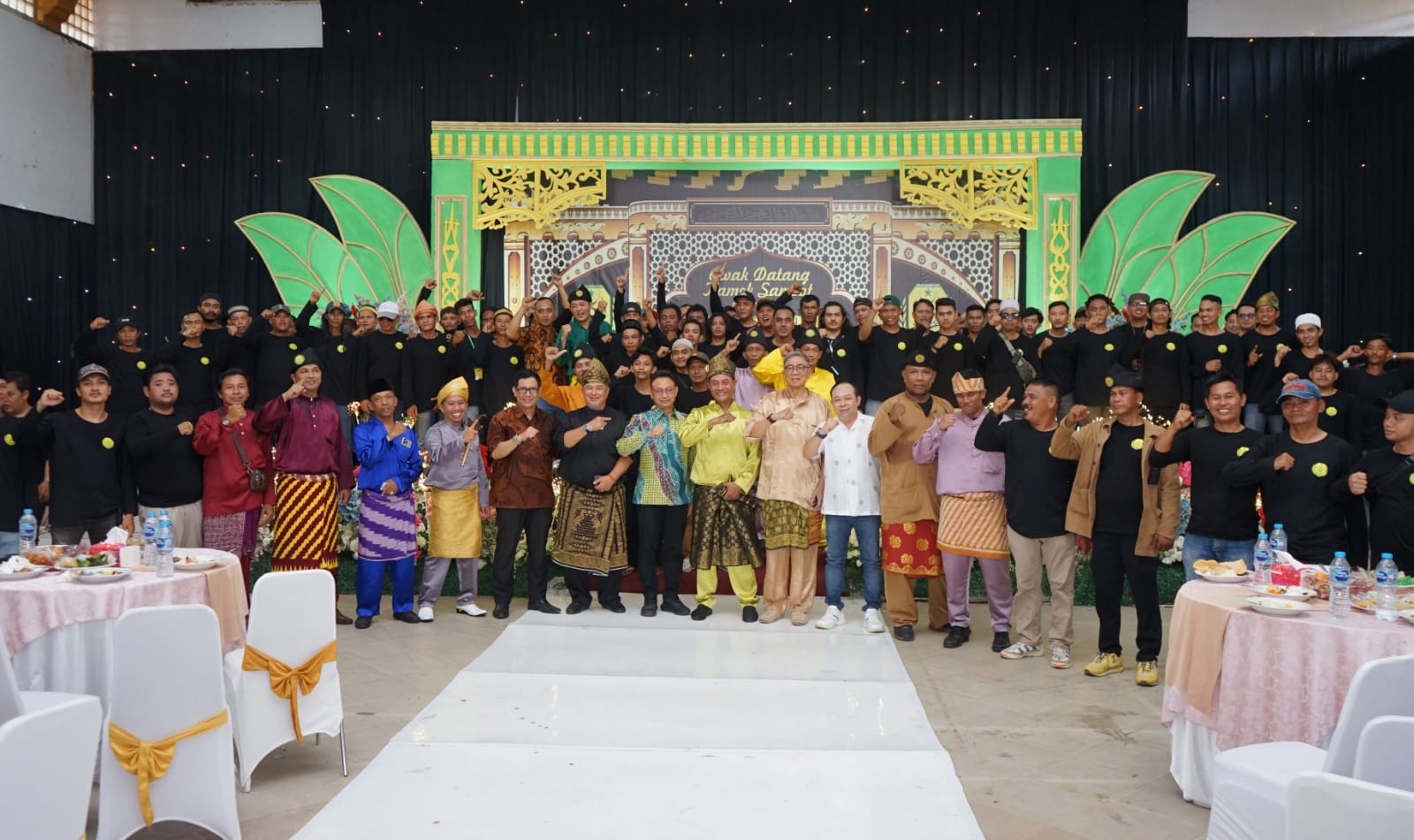 DIABADIKAN: Dewan Pengurus Pusat Barisan Pemuda Melayu (DPP BPM) Kalimantan Barat berfoto bersama usai kegiatan.